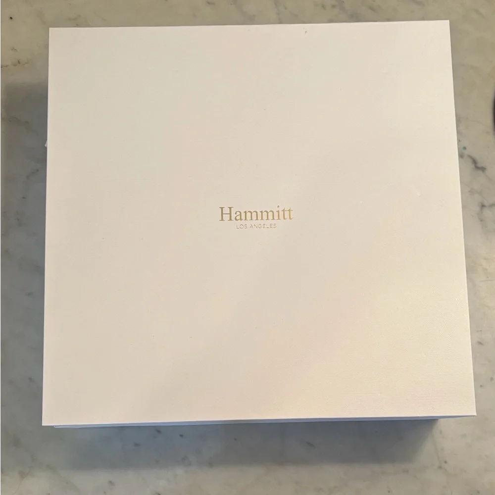 Hammitt Black and Red Small VIP gunmetal Crossbody Bag with box - Picture 3 of 16